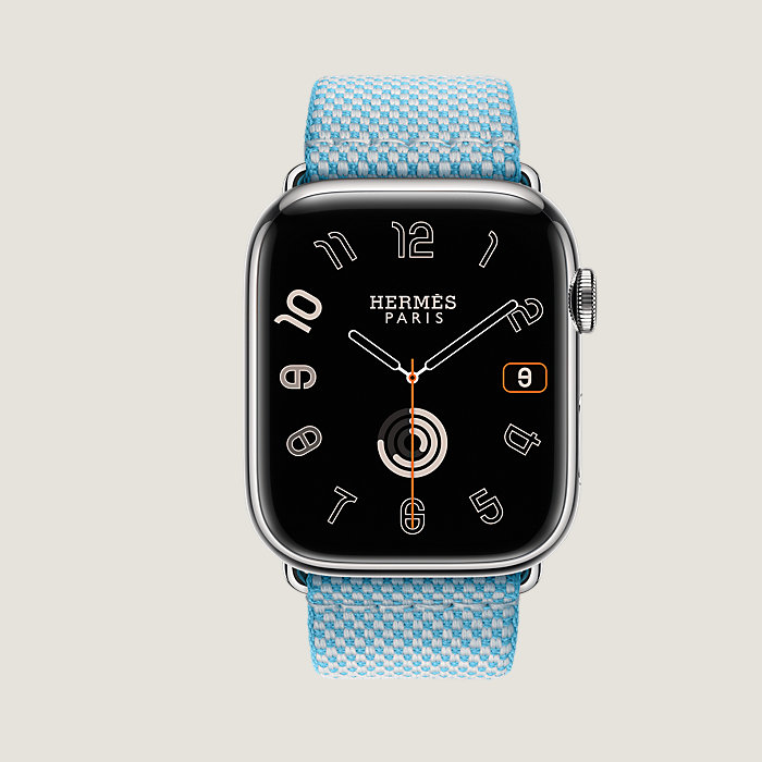 Apple Watch Hermès シンプルトゥール 《ブリドン》 45 mm | Hermès